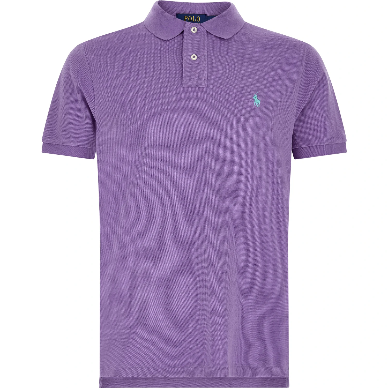 Purple Cotton Polo Shirt