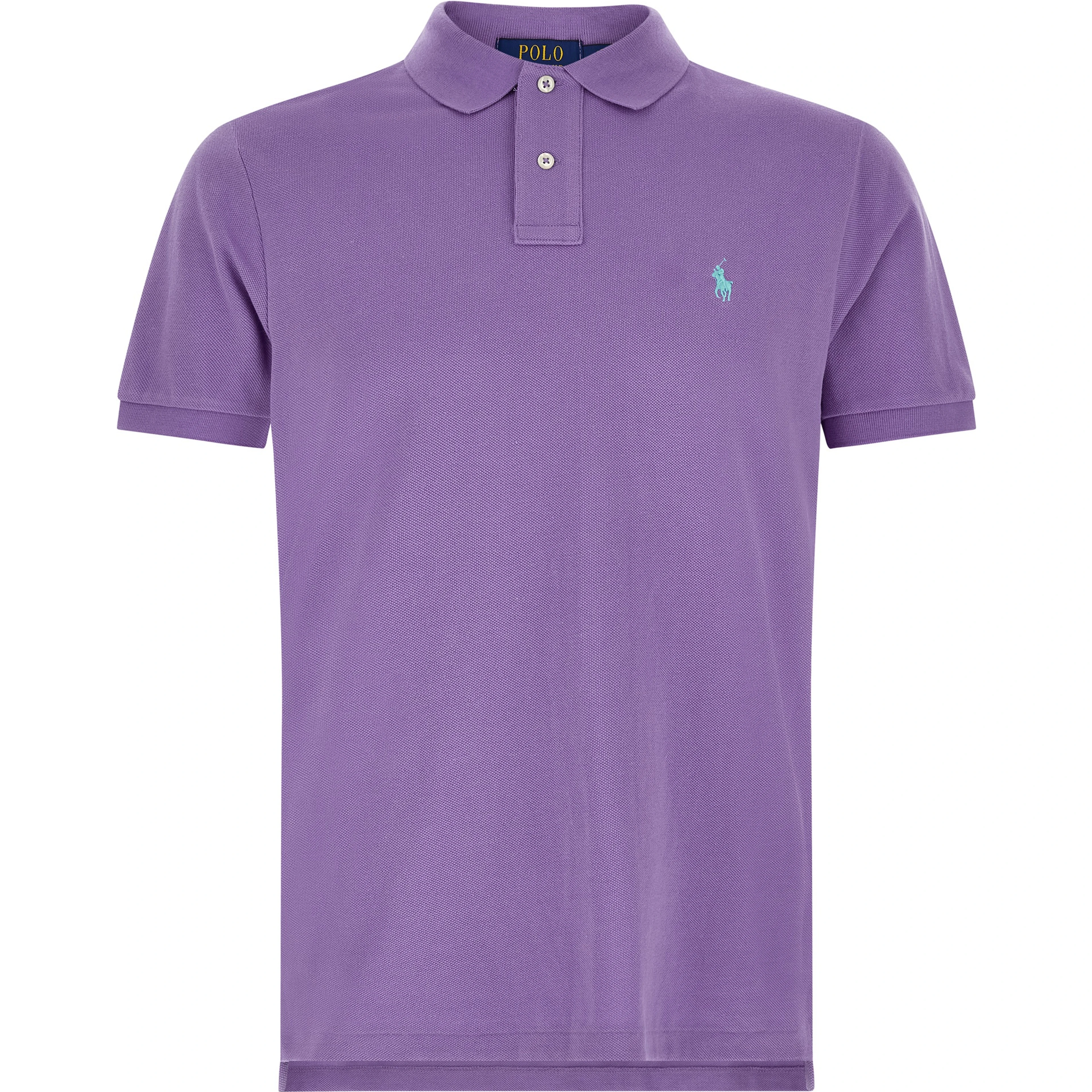 Purple Cotton Polo Shirt