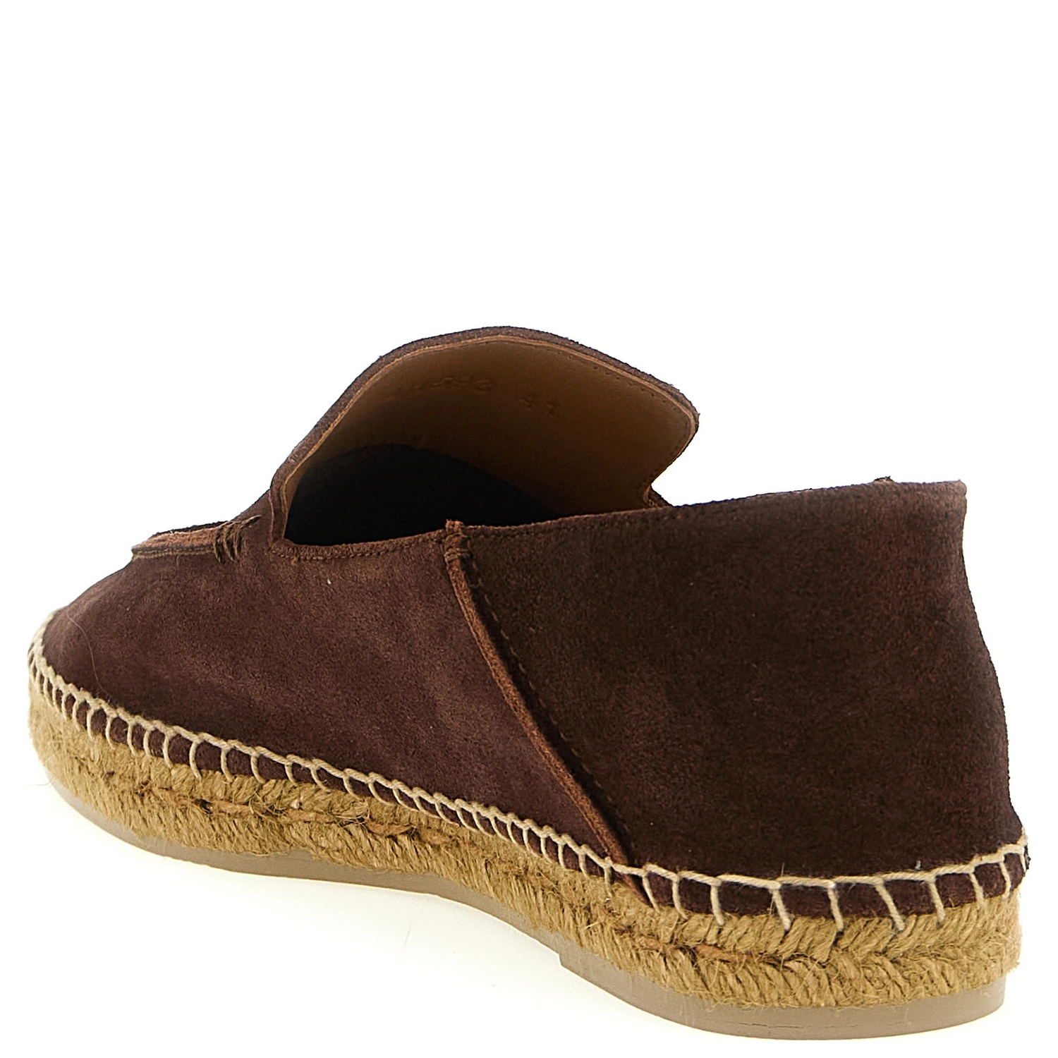 Brown Calfskin Espadrilles
