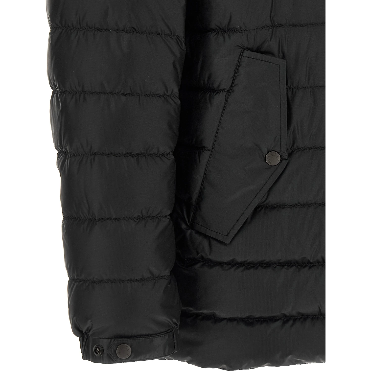 Black Polyamide Parka