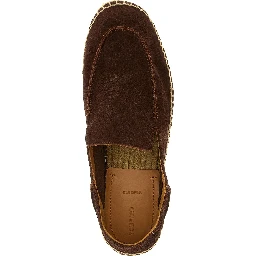 Brown Calfskin Espadrilles