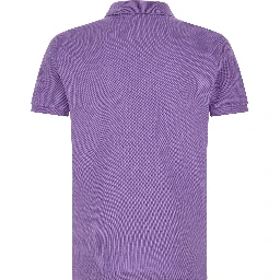 Purple Cotton Polo Shirt