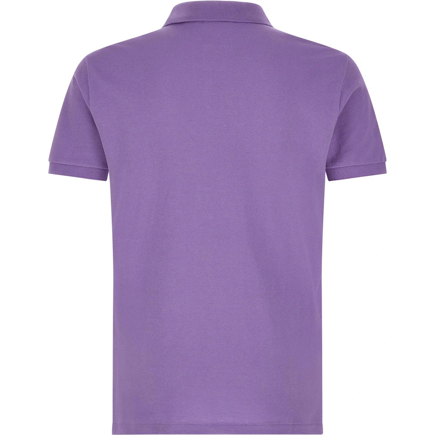 Purple Cotton Polo Shirt