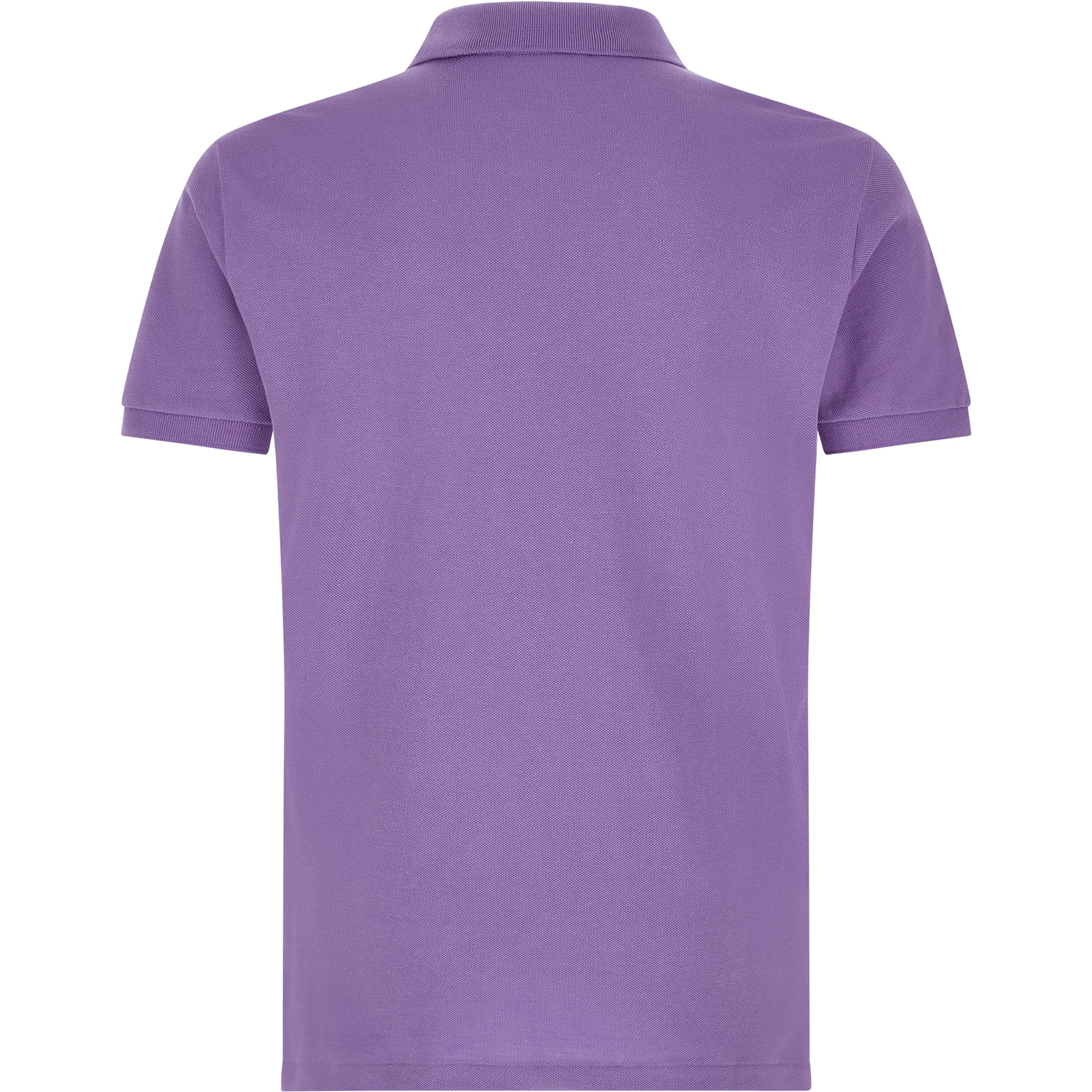 Purple Cotton Polo Shirt