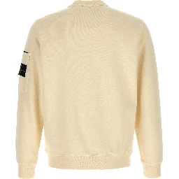 Beige Cotton Sweatshirt
