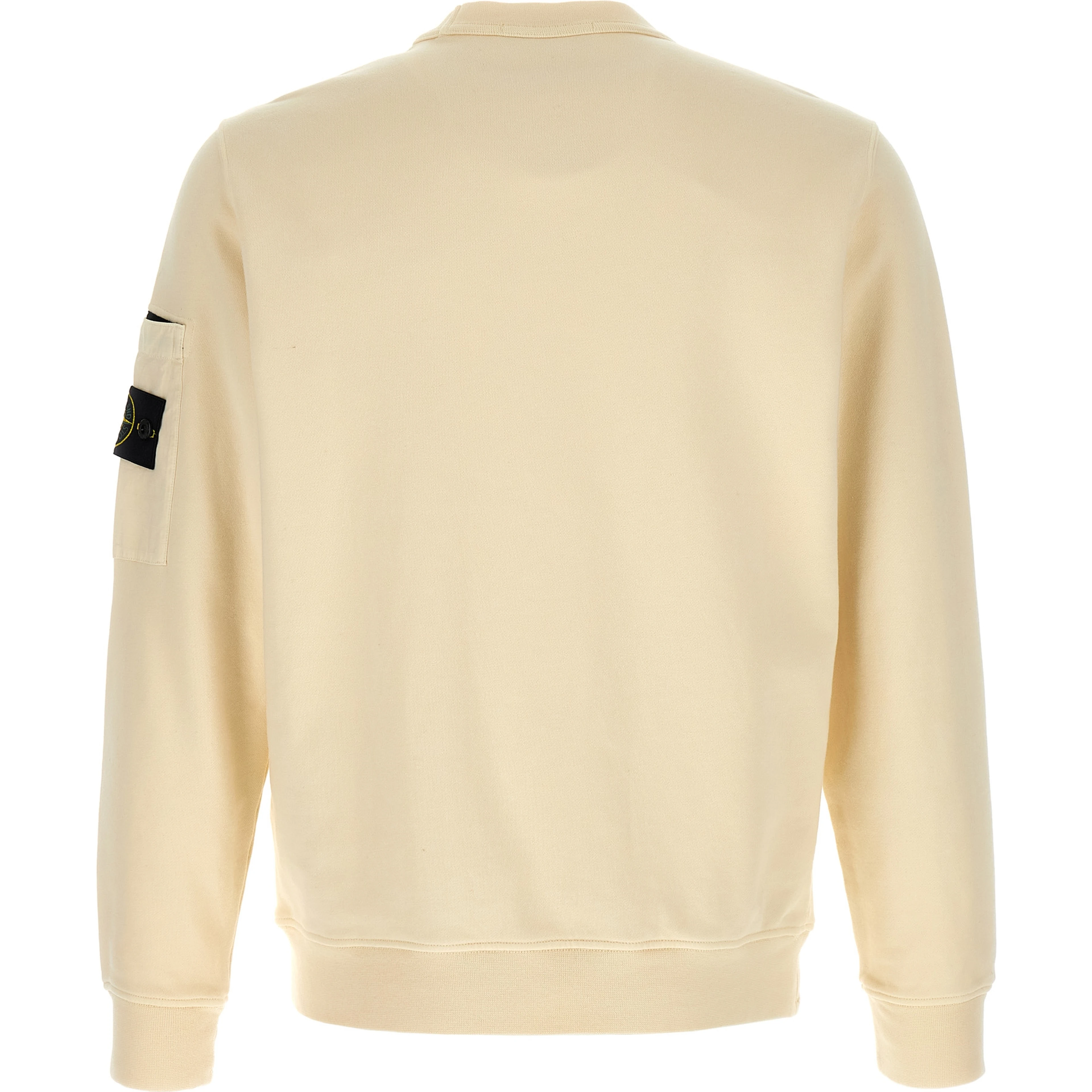Beige Cotton Sweatshirt