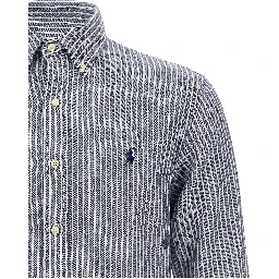 Blue Linen Blouse