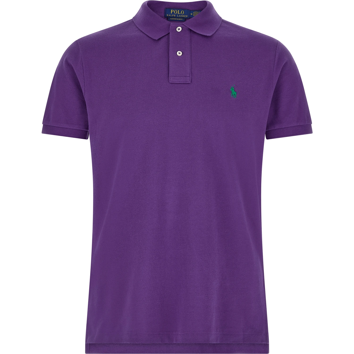 Purple Cotton Polo Shirt