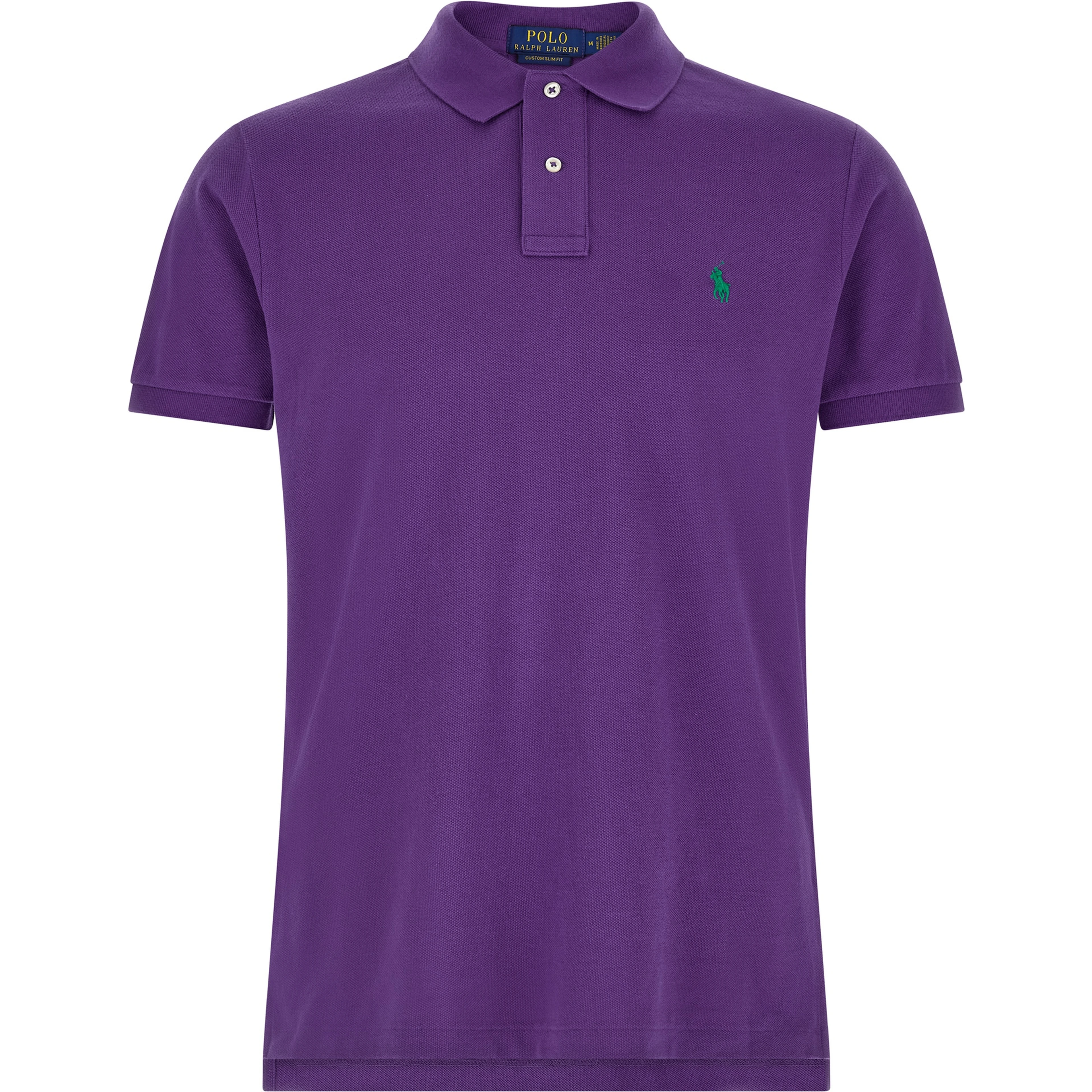 Purple Cotton Polo Shirt