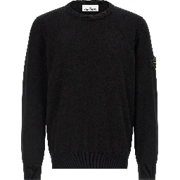 Black Cotton Cardigan