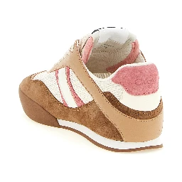 Multicolor Polyester Athletic Sneakers