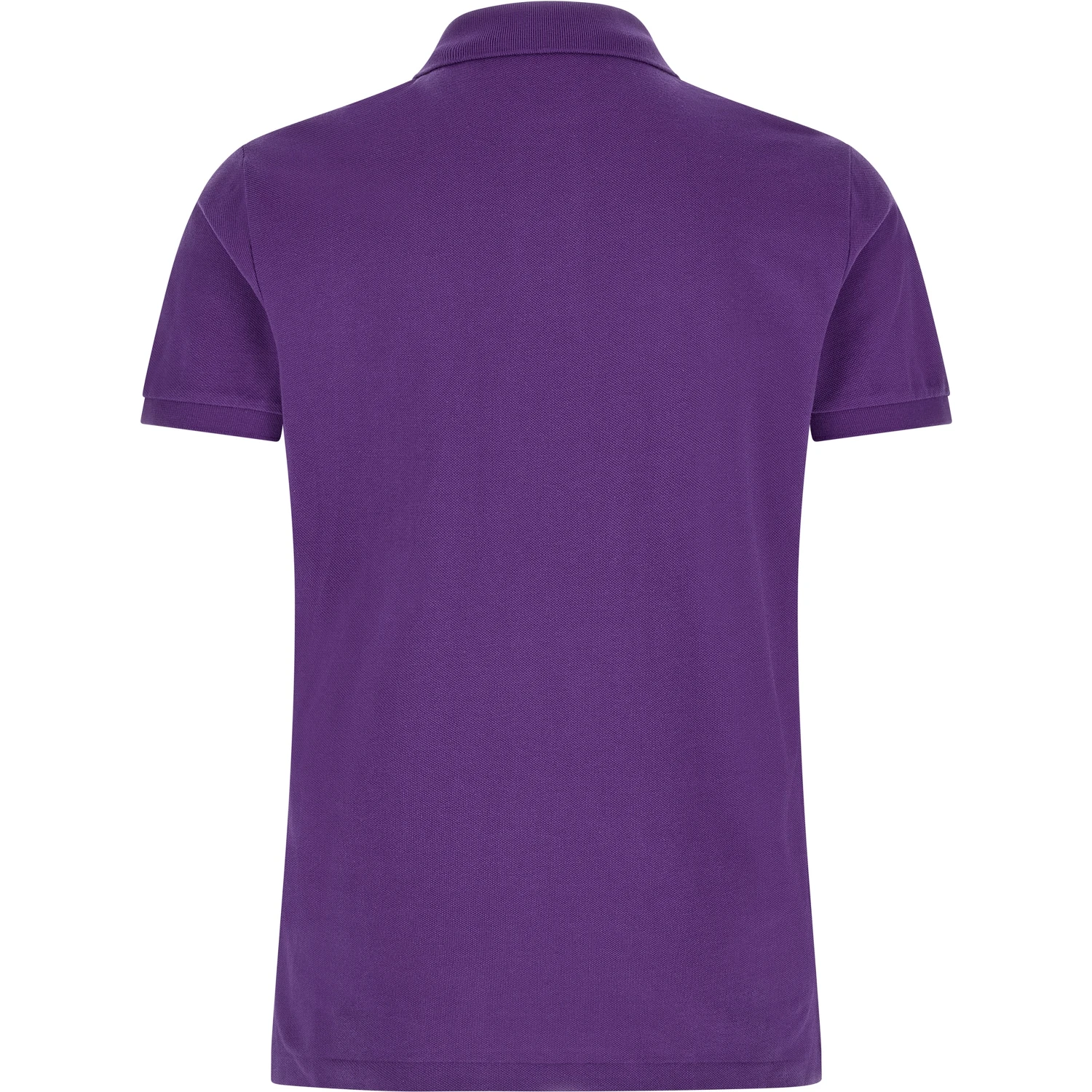 Purple Cotton Polo Shirt