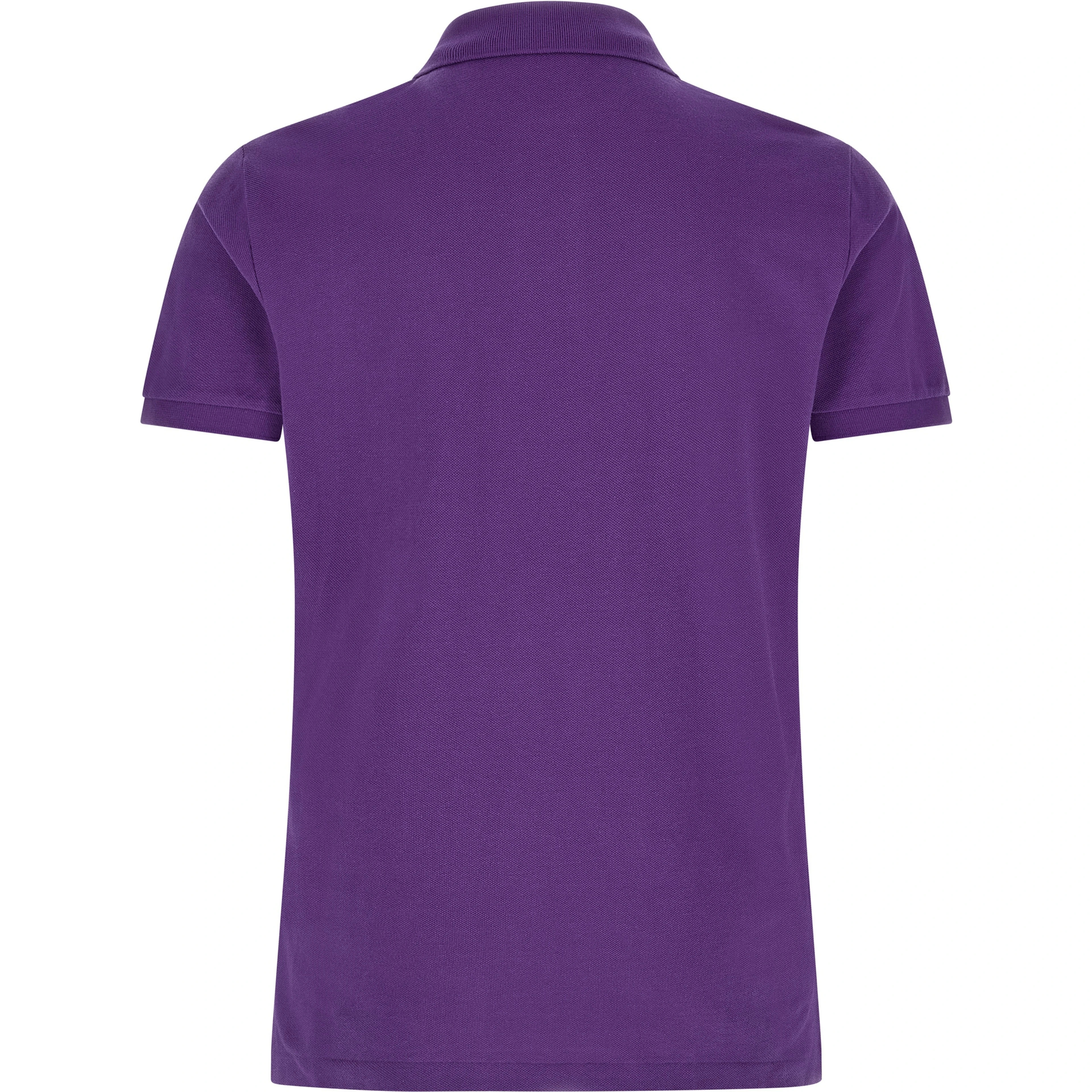 Purple Cotton Polo Shirt