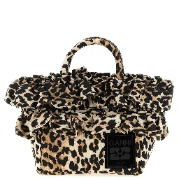 Brown Polyamide Handbag
