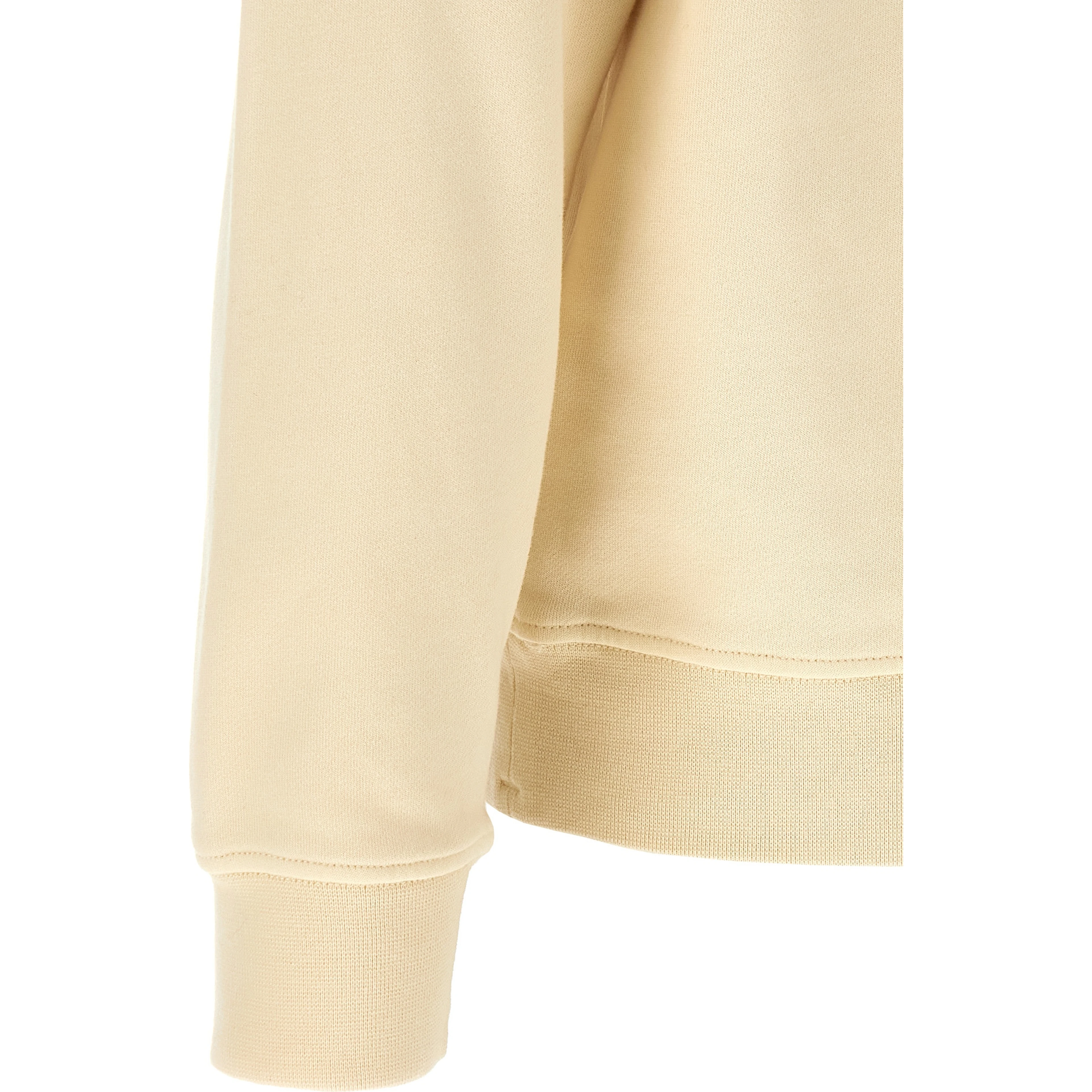 Beige Cotton Sweatshirt