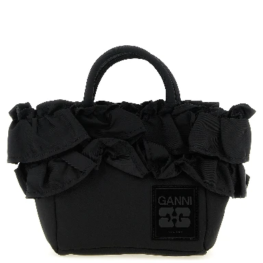 Black Nylon Handbag