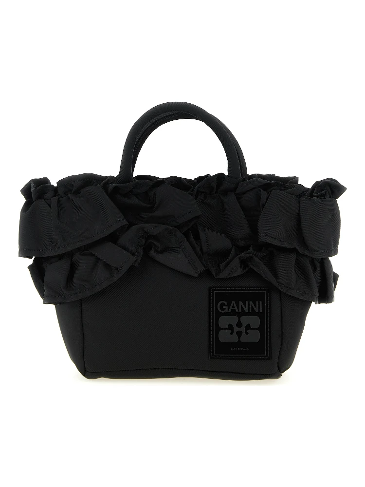 Black Nylon Handbag