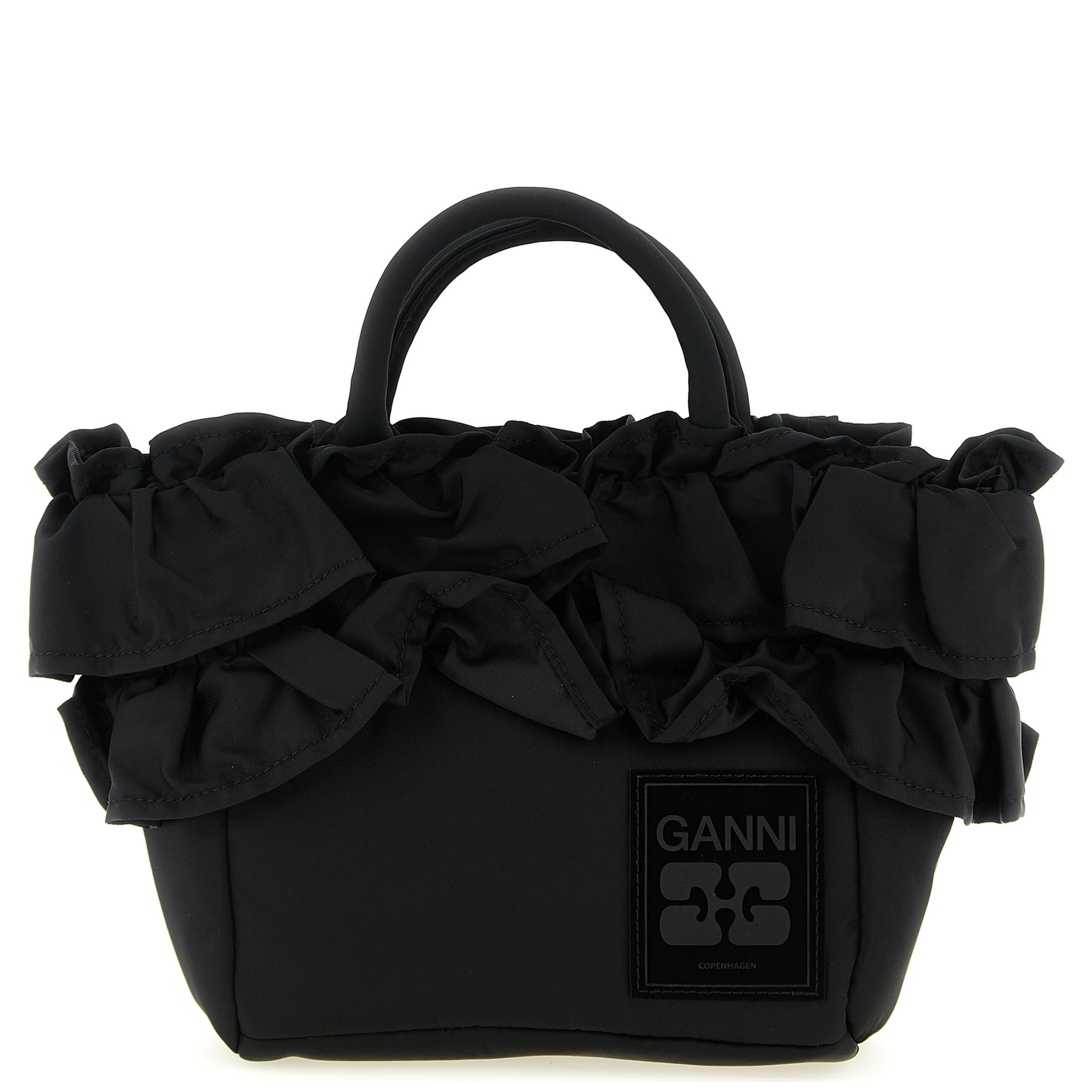 Black Nylon Handbag