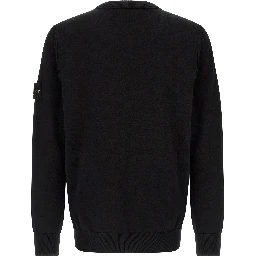 Black Cotton Cardigan