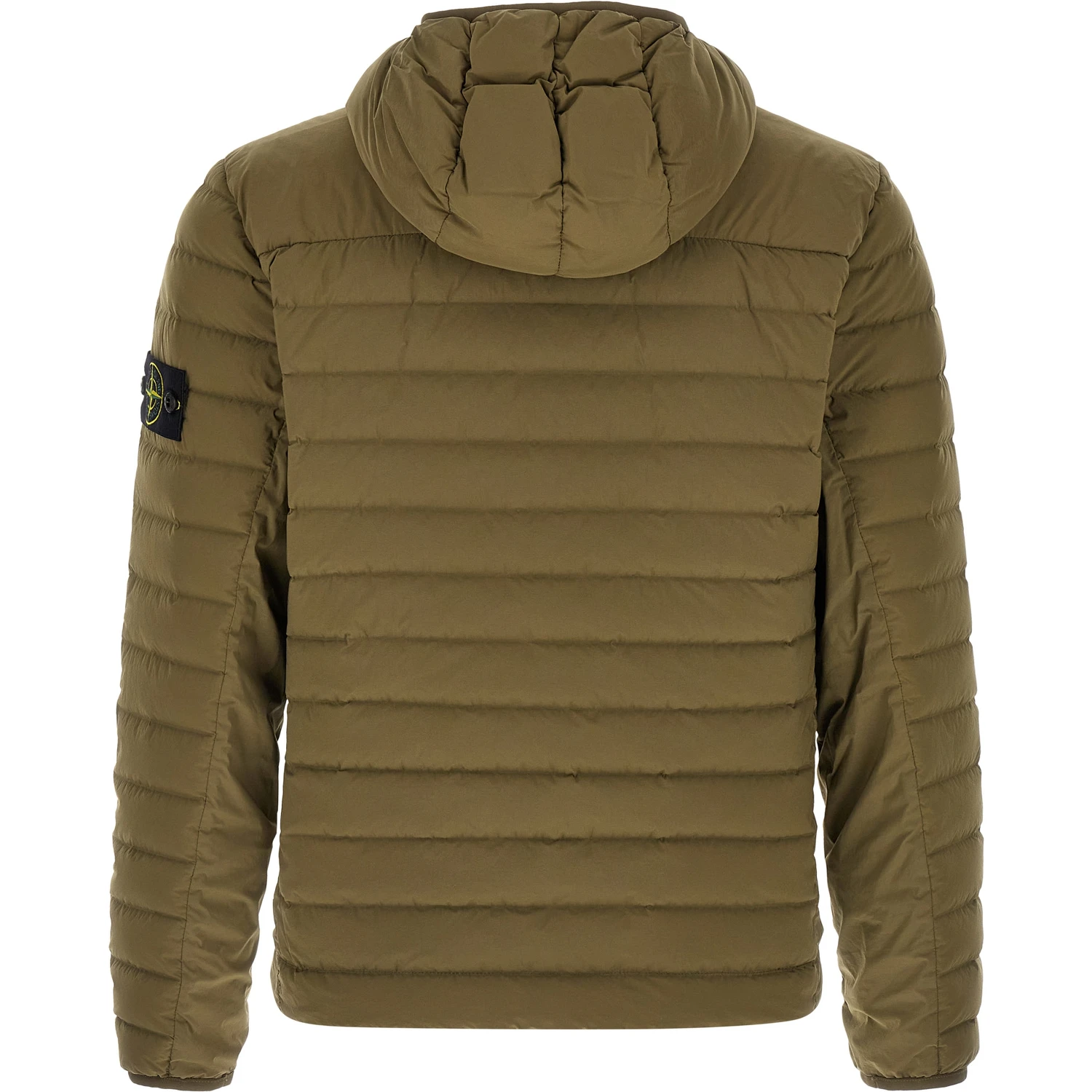 Bicolor Polyamide Full-Length Jacket