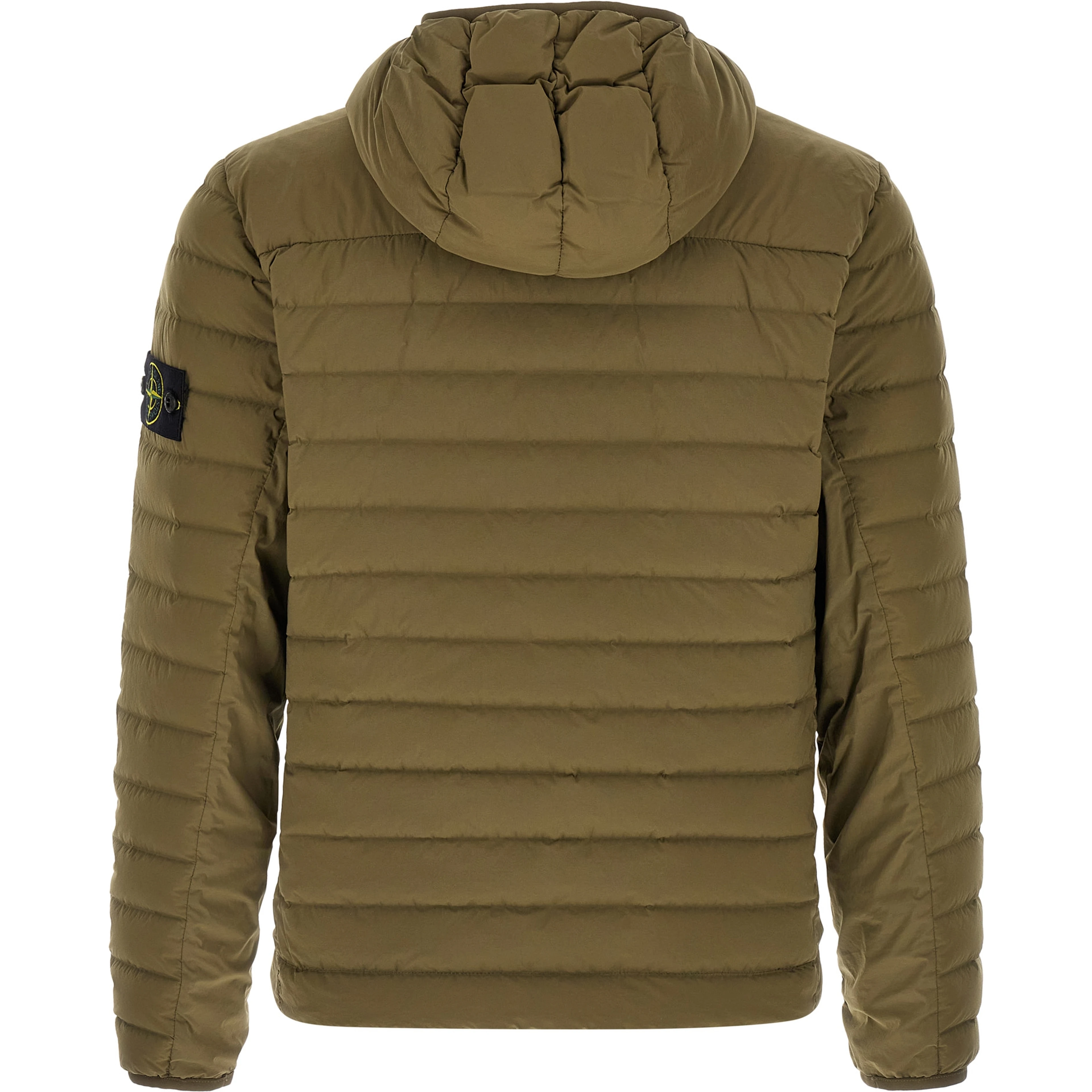 Bicolor Polyamide Full-Length Jacket