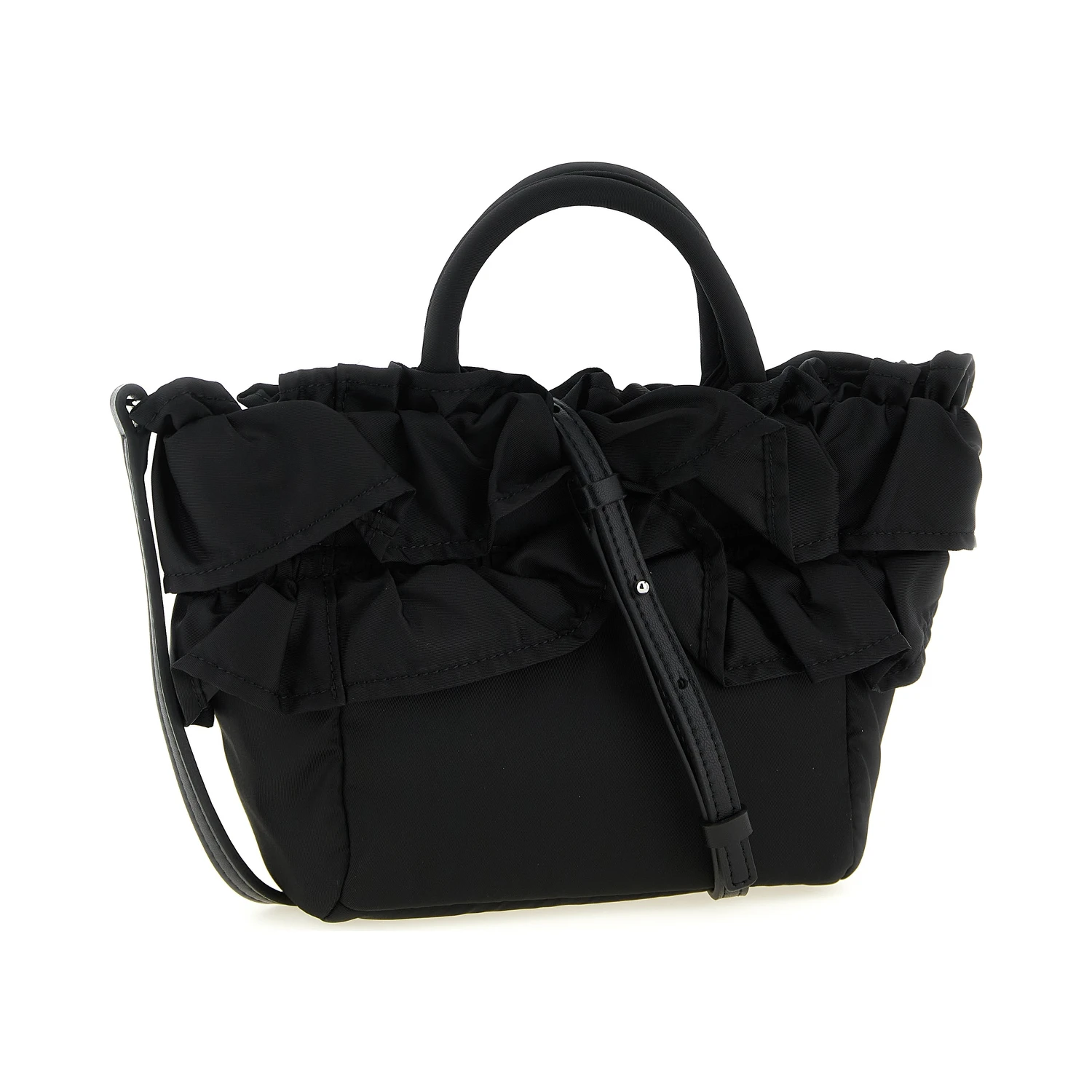 Black Nylon Handbag