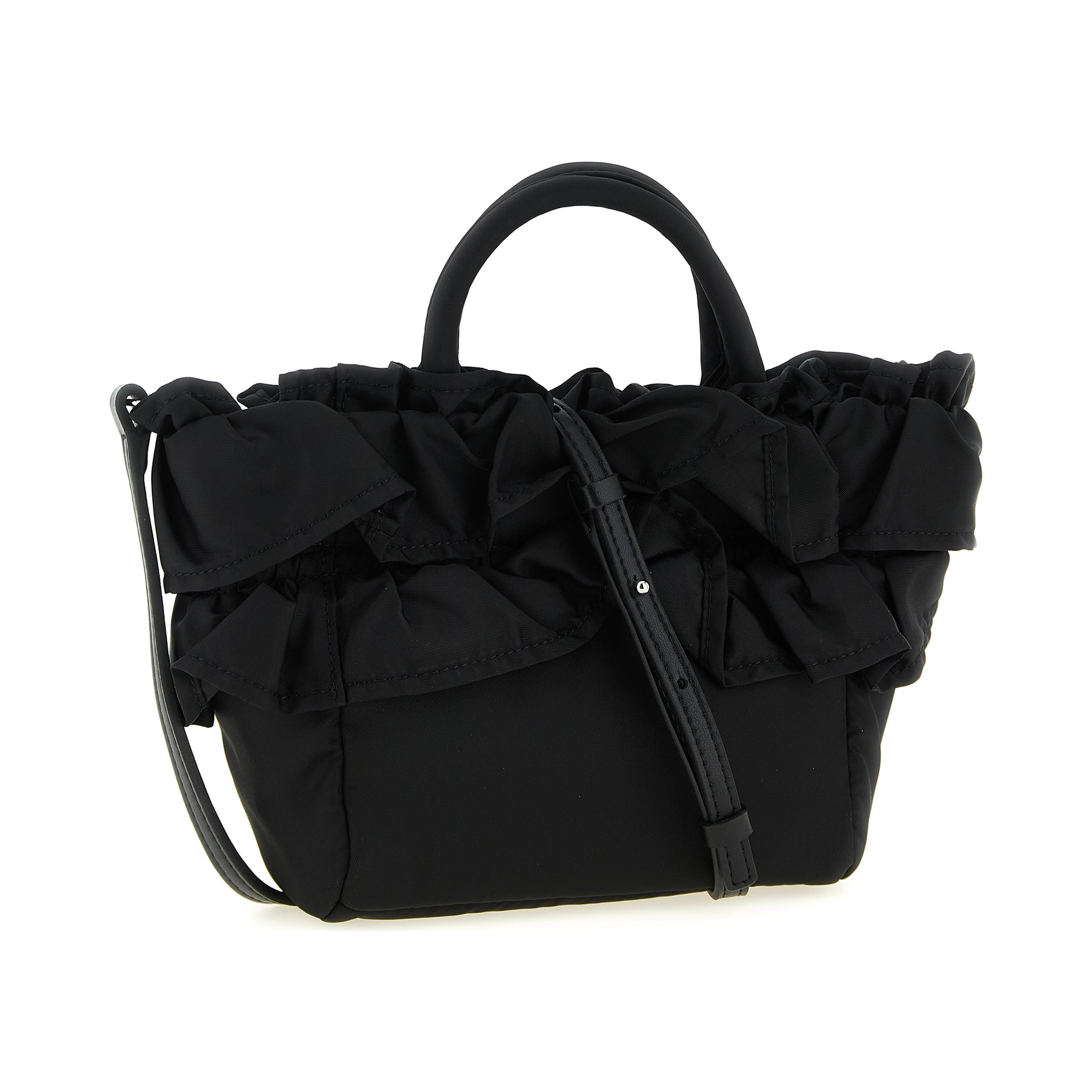 Black Nylon Handbag