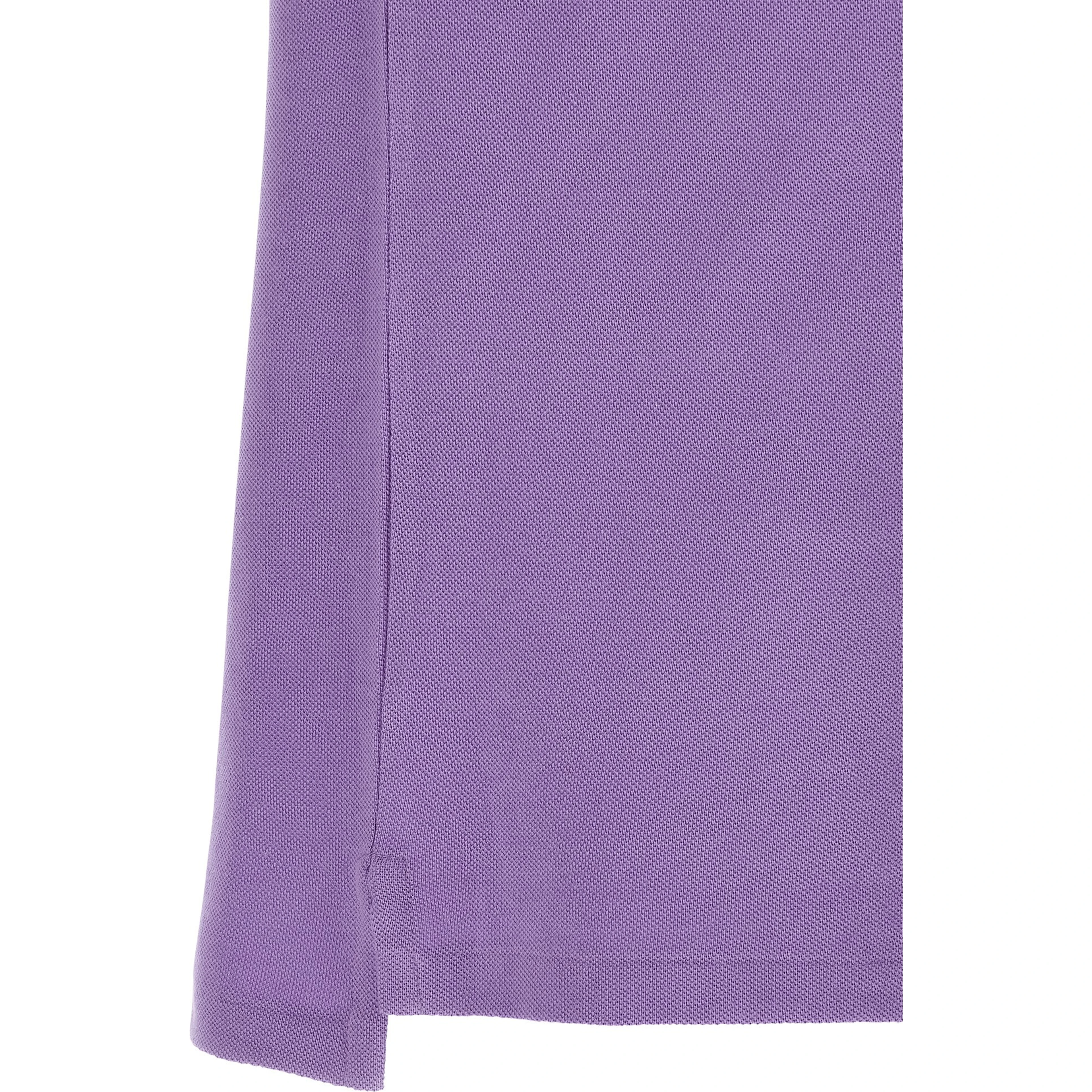 Purple Cotton Polo Shirt