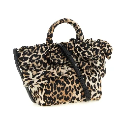 Brown Polyamide Handbag