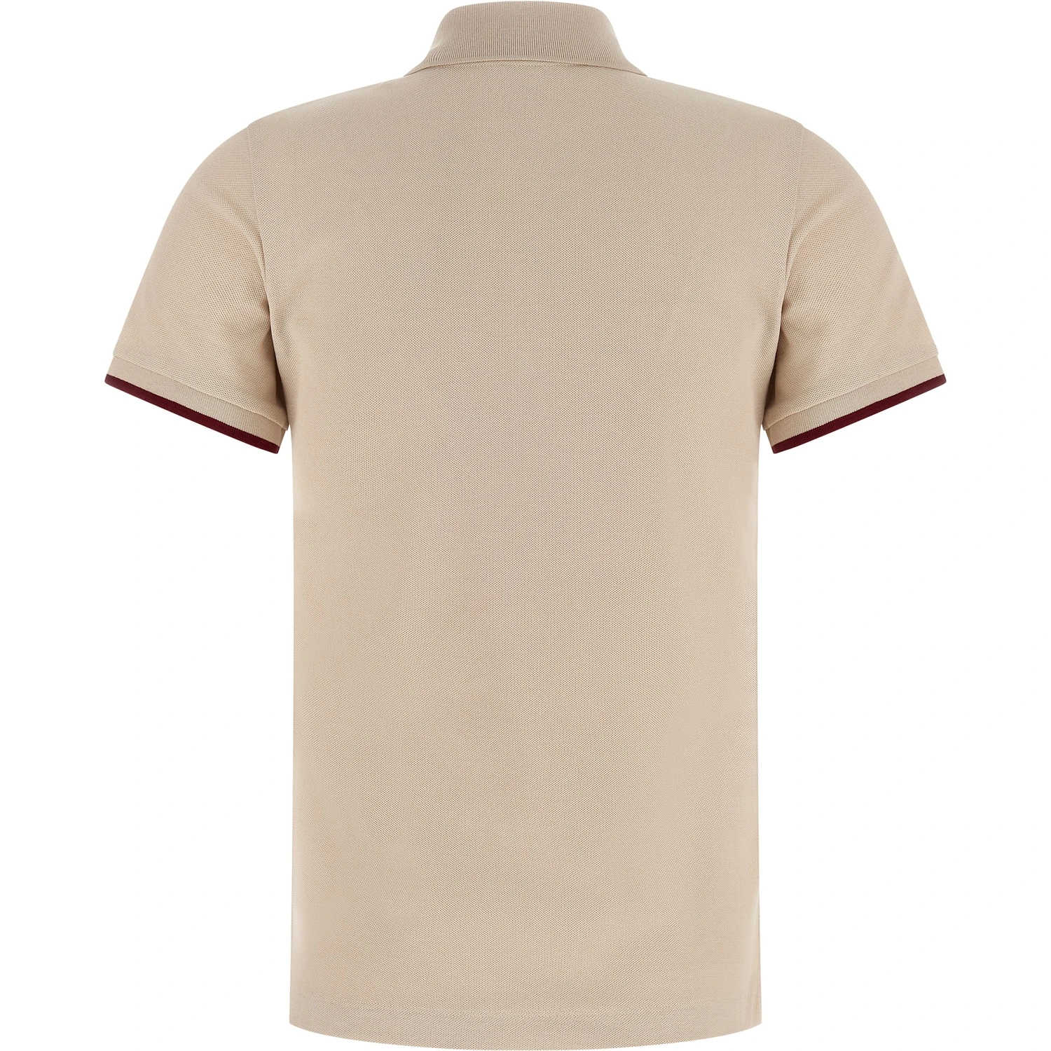 Beige Cotton Polo Shirt