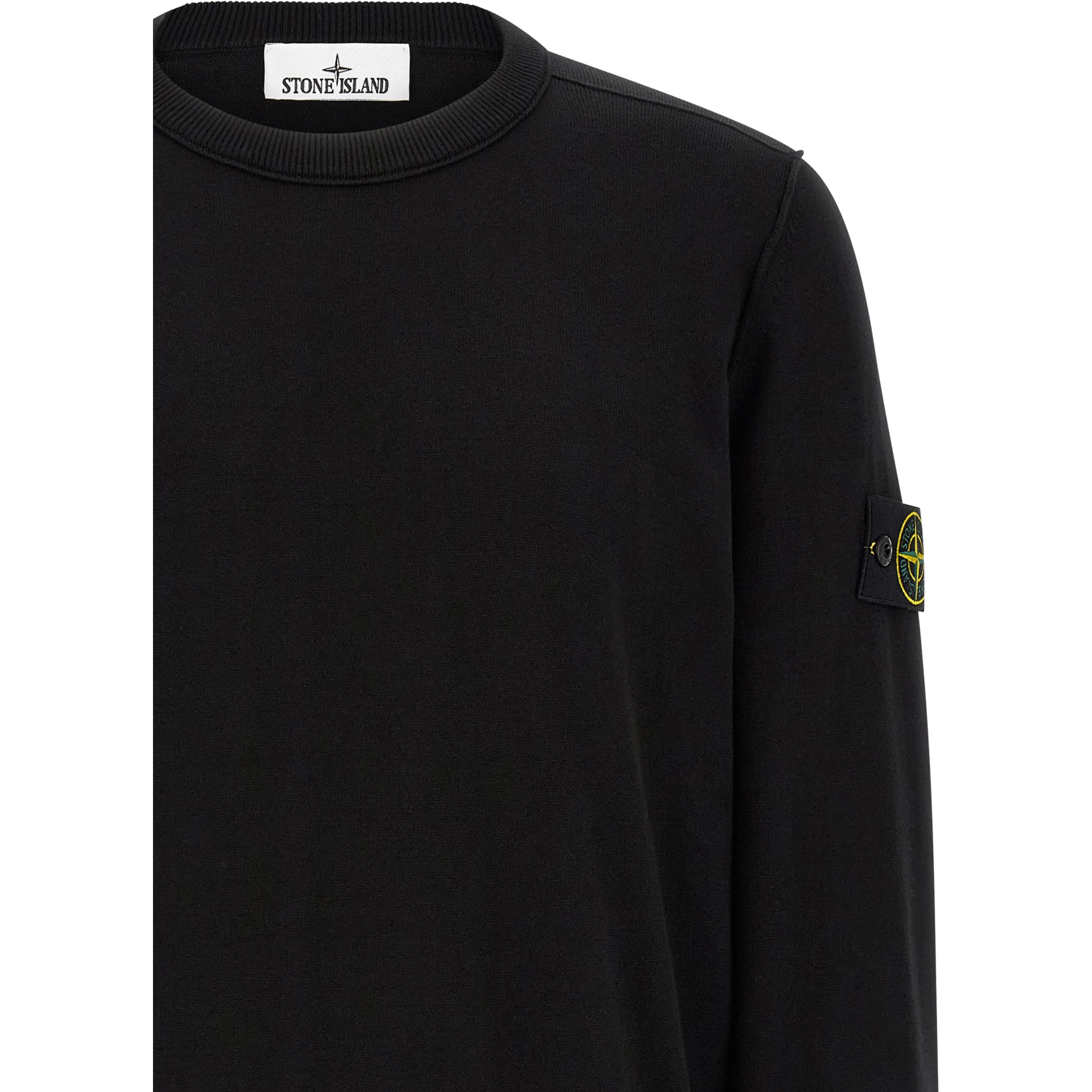 Black Cotton Cardigan