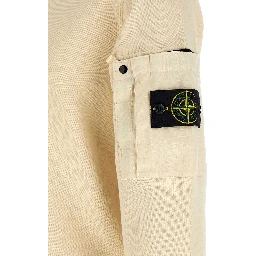 Beige Cotton Sweatshirt