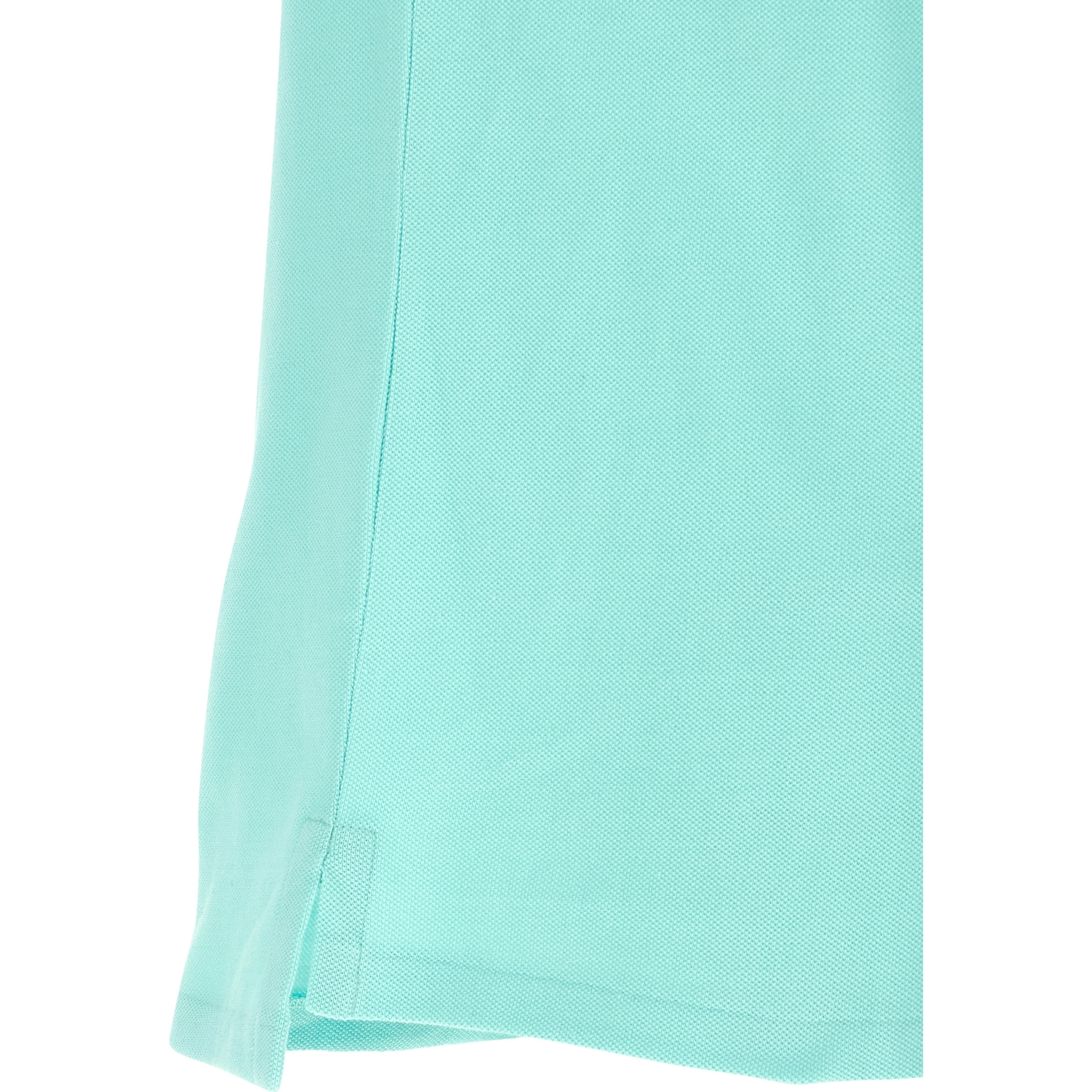 Blue Cotton Polo Shirt