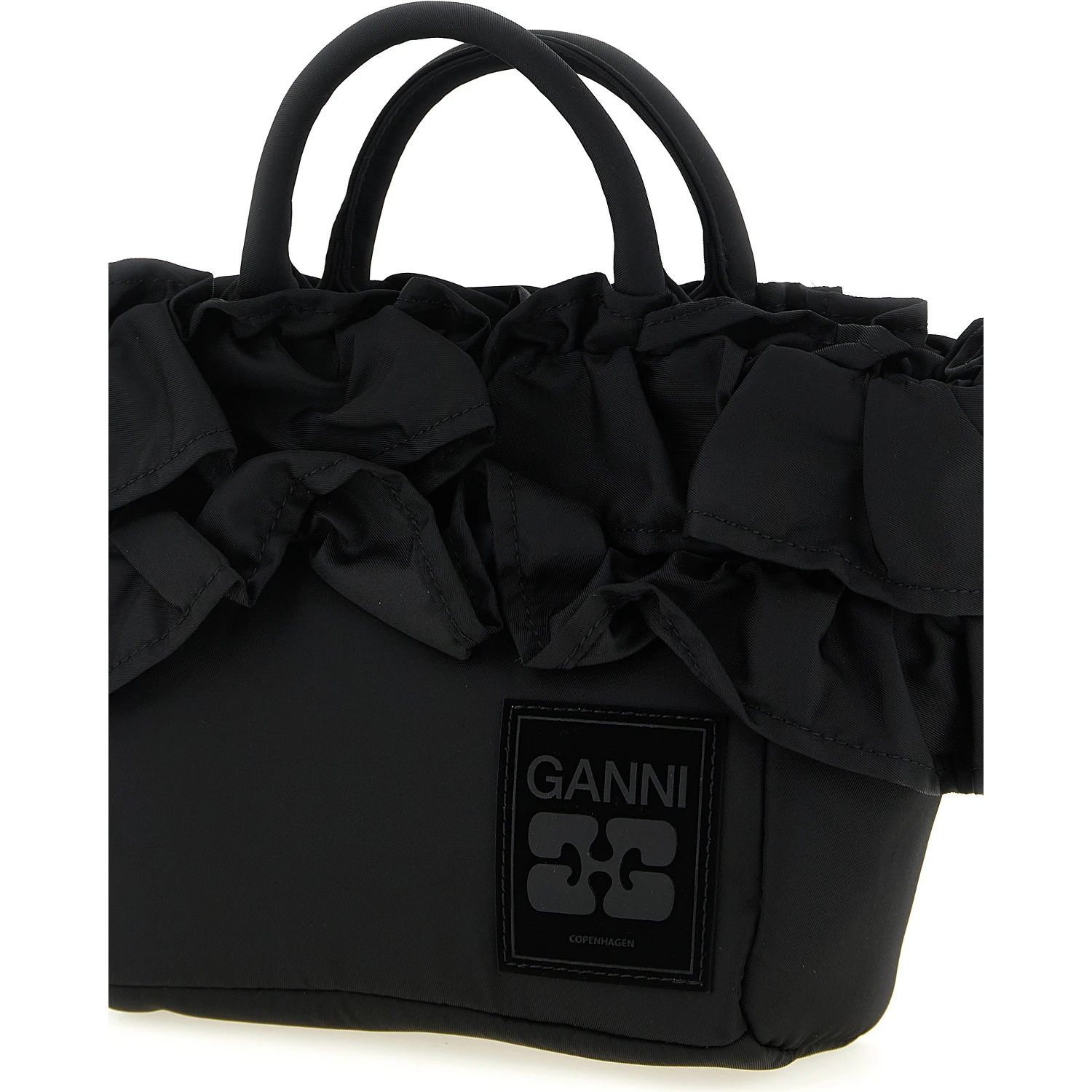 Black Nylon Handbag