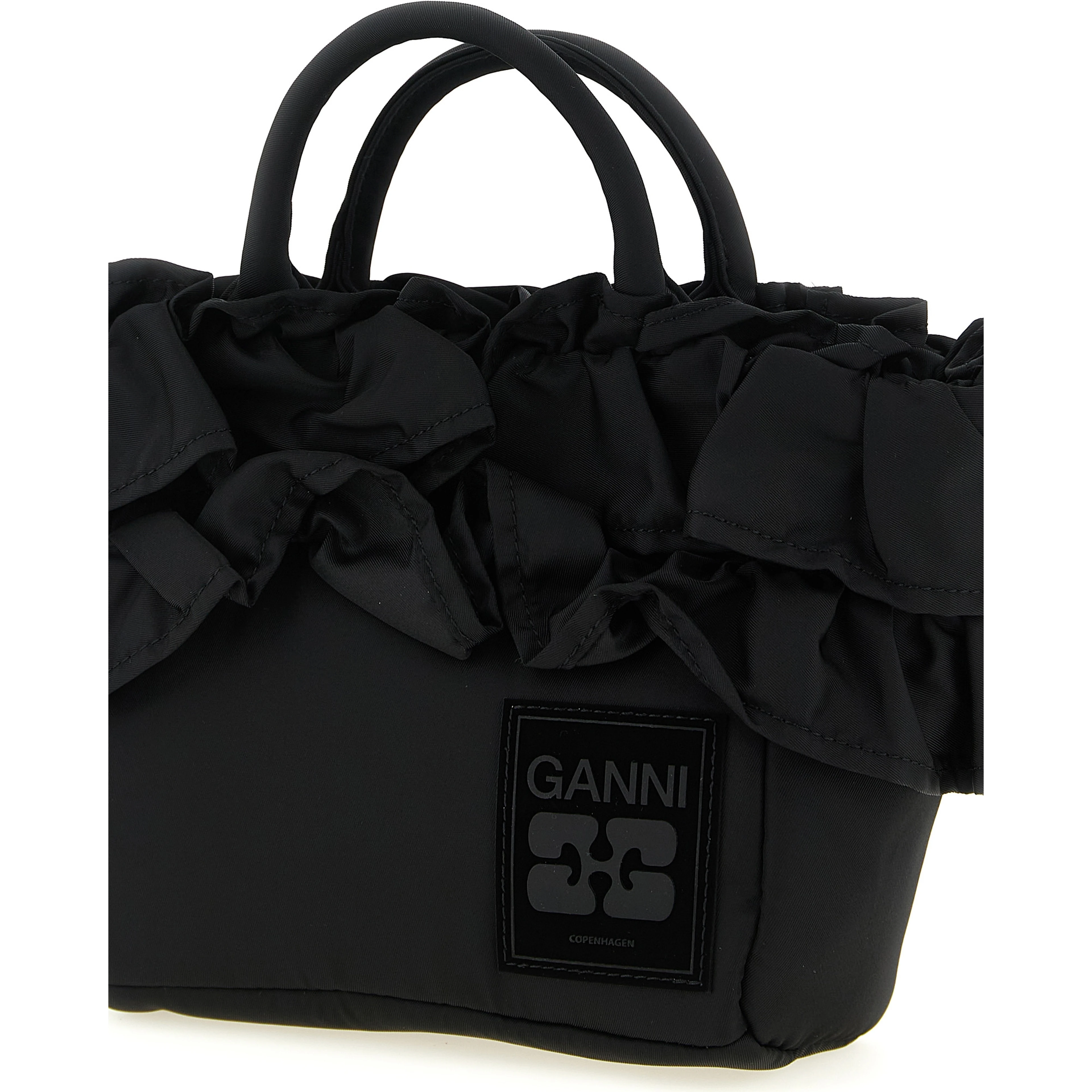 Black Nylon Handbag