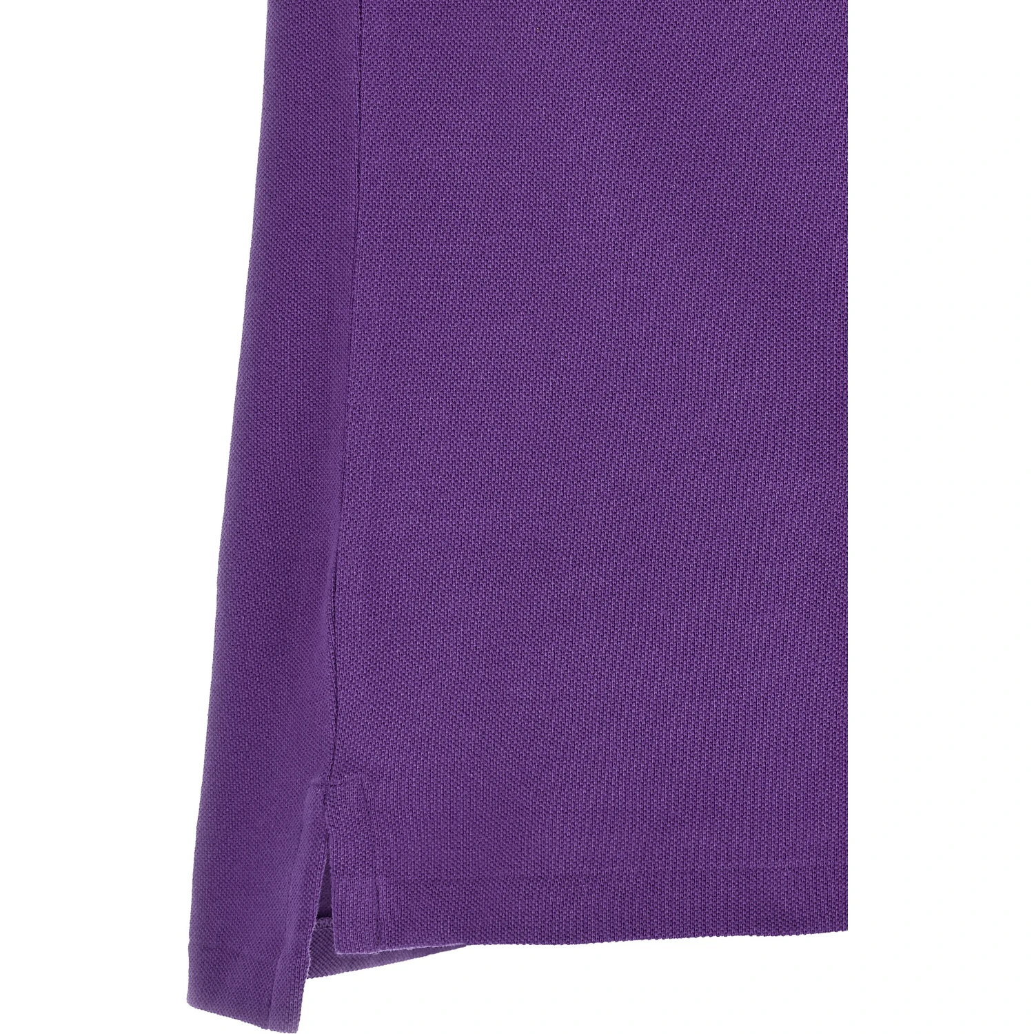 Purple Cotton Polo Shirt