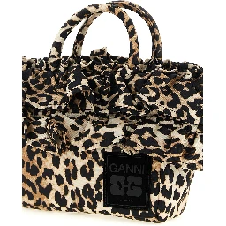Brown Polyamide Handbag