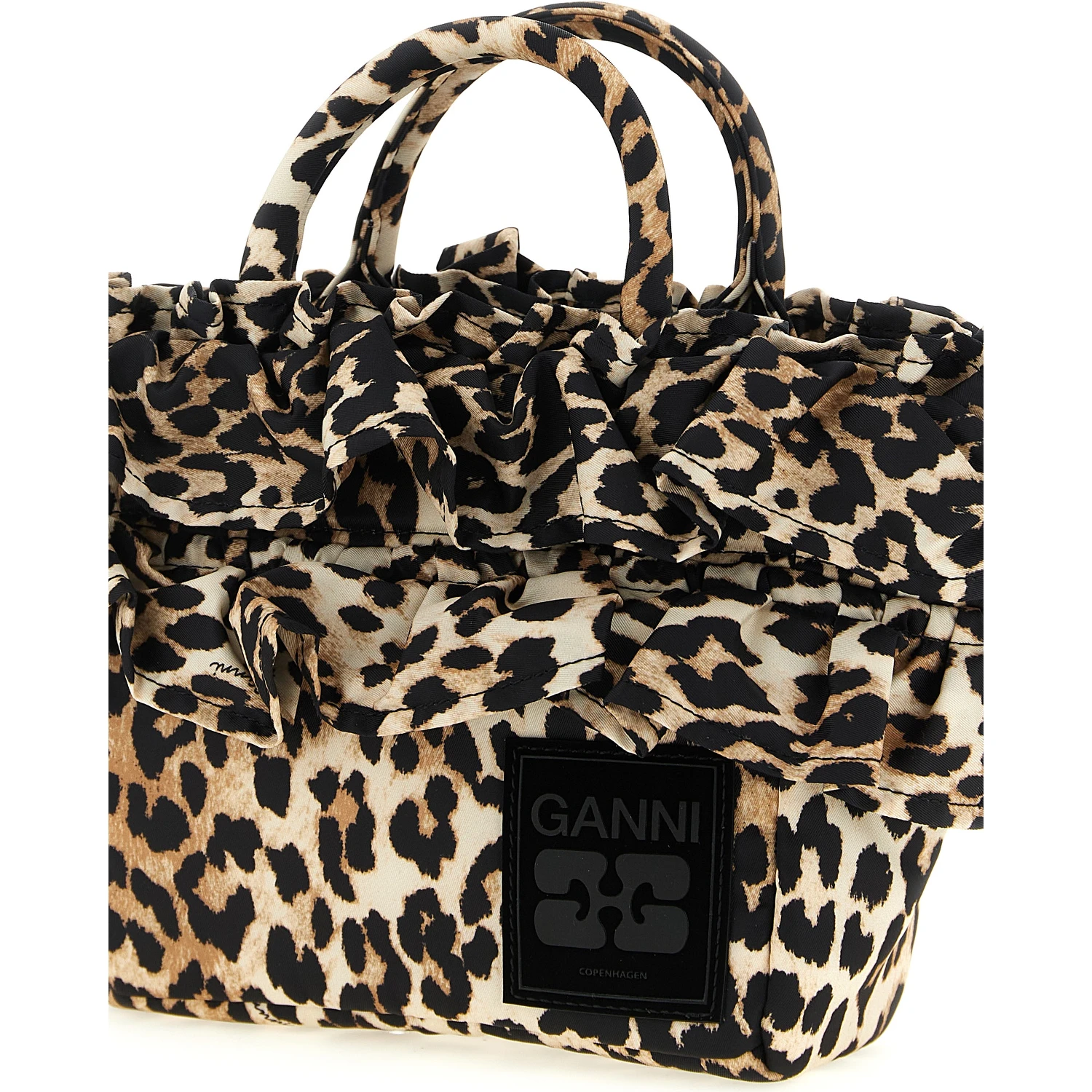 Brown Polyamide Handbag