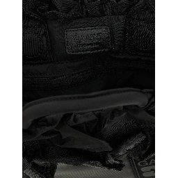 Black Nylon Handbag