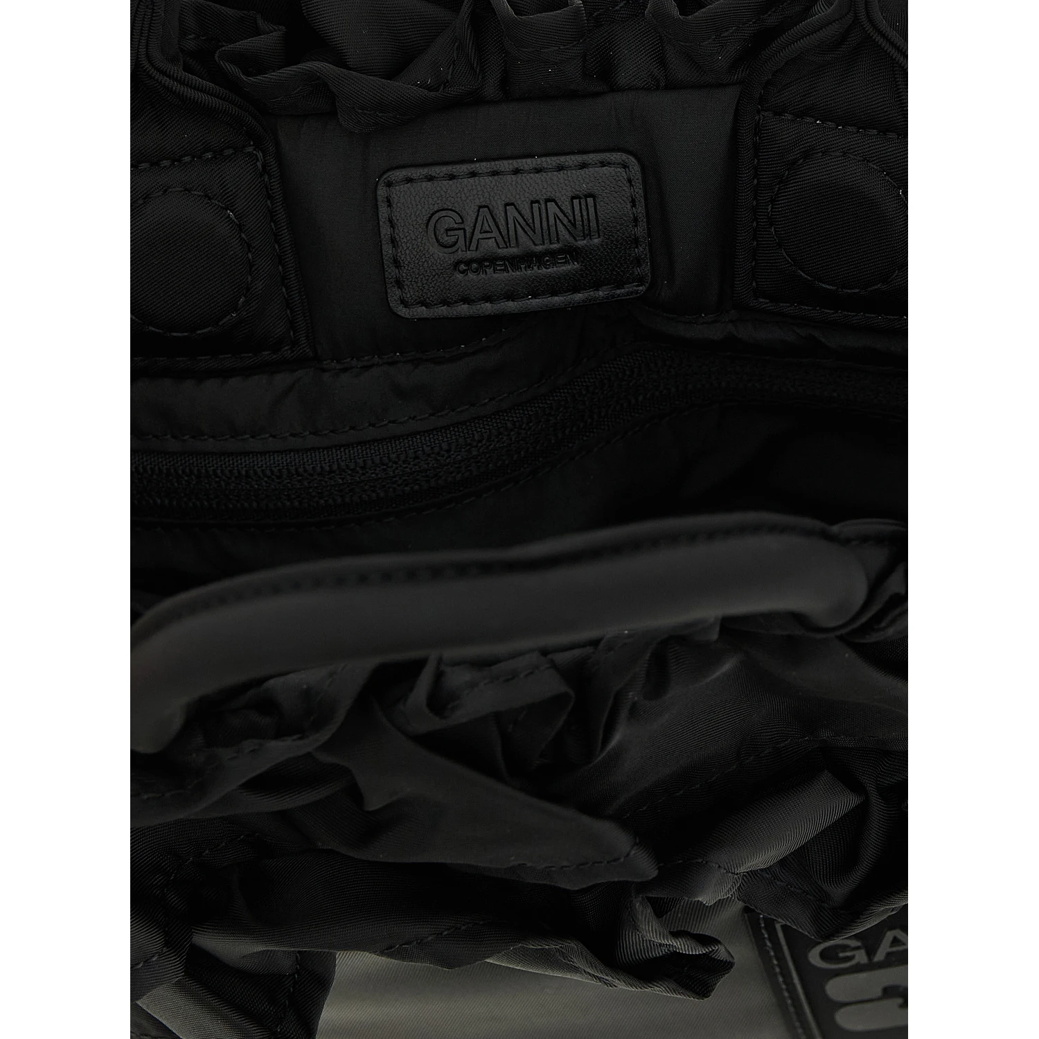 Black Nylon Handbag