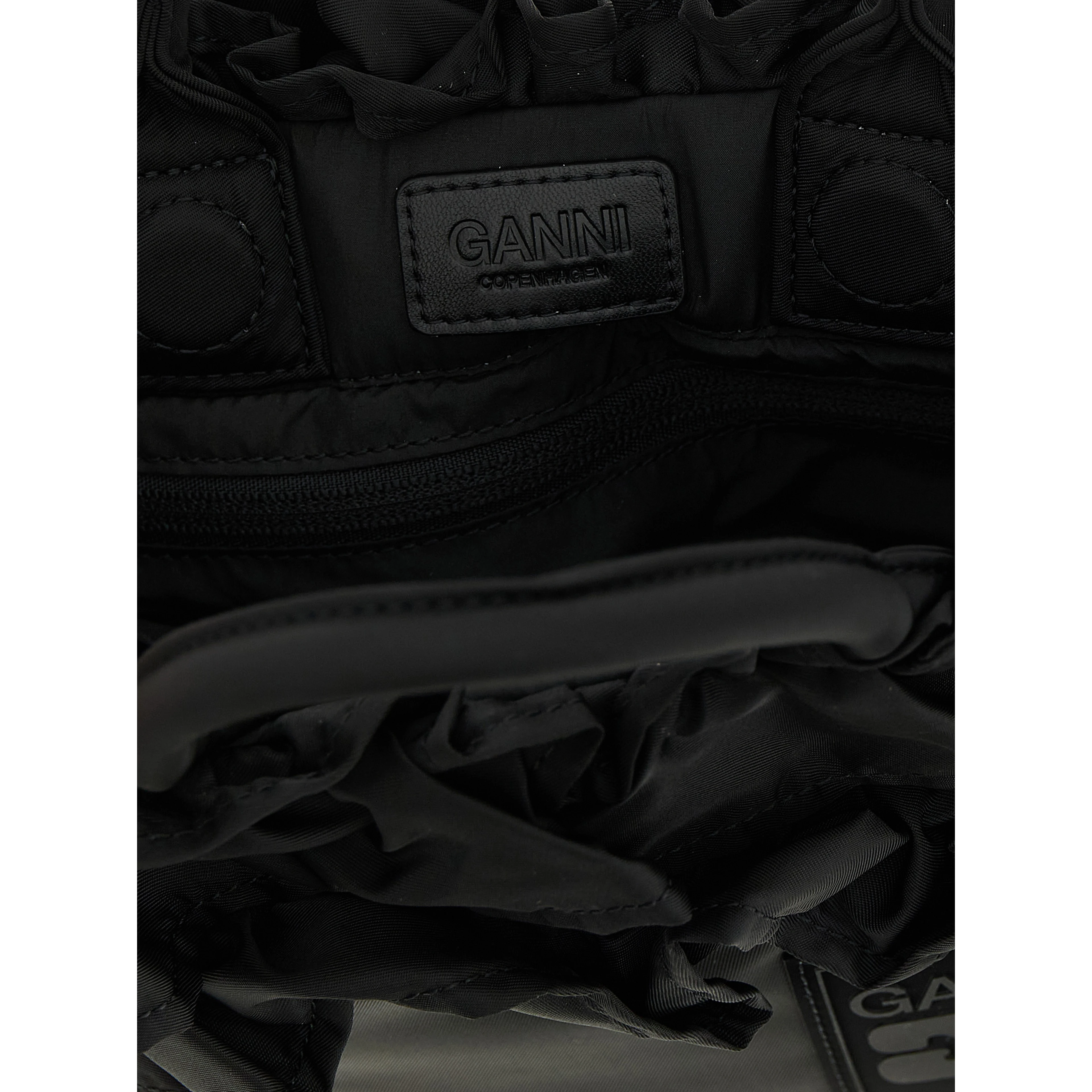 Black Nylon Handbag