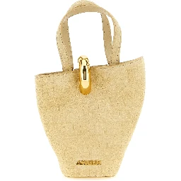 Beige Calfskin Handbag
