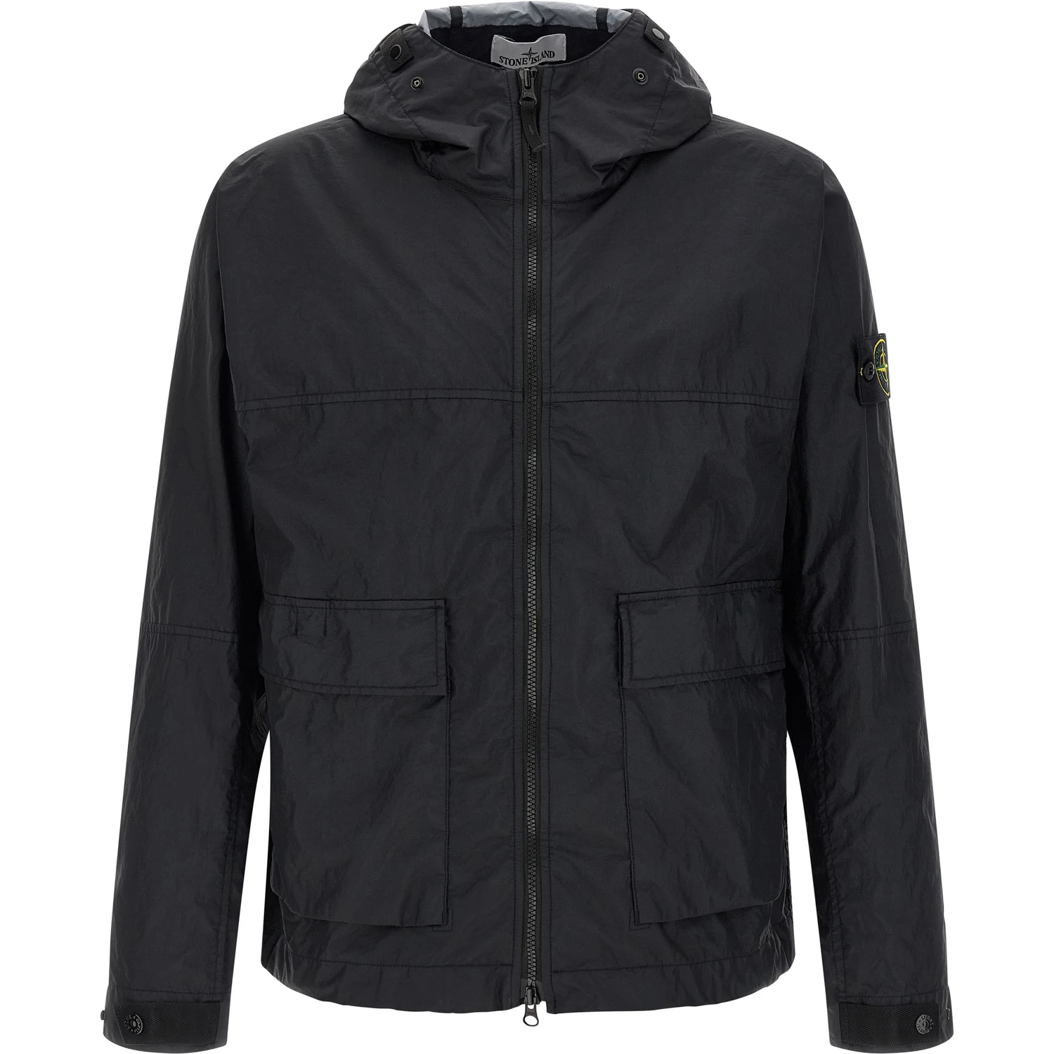 Blue Polyamide Shell Jacket