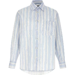 Blue Cotton Blouse