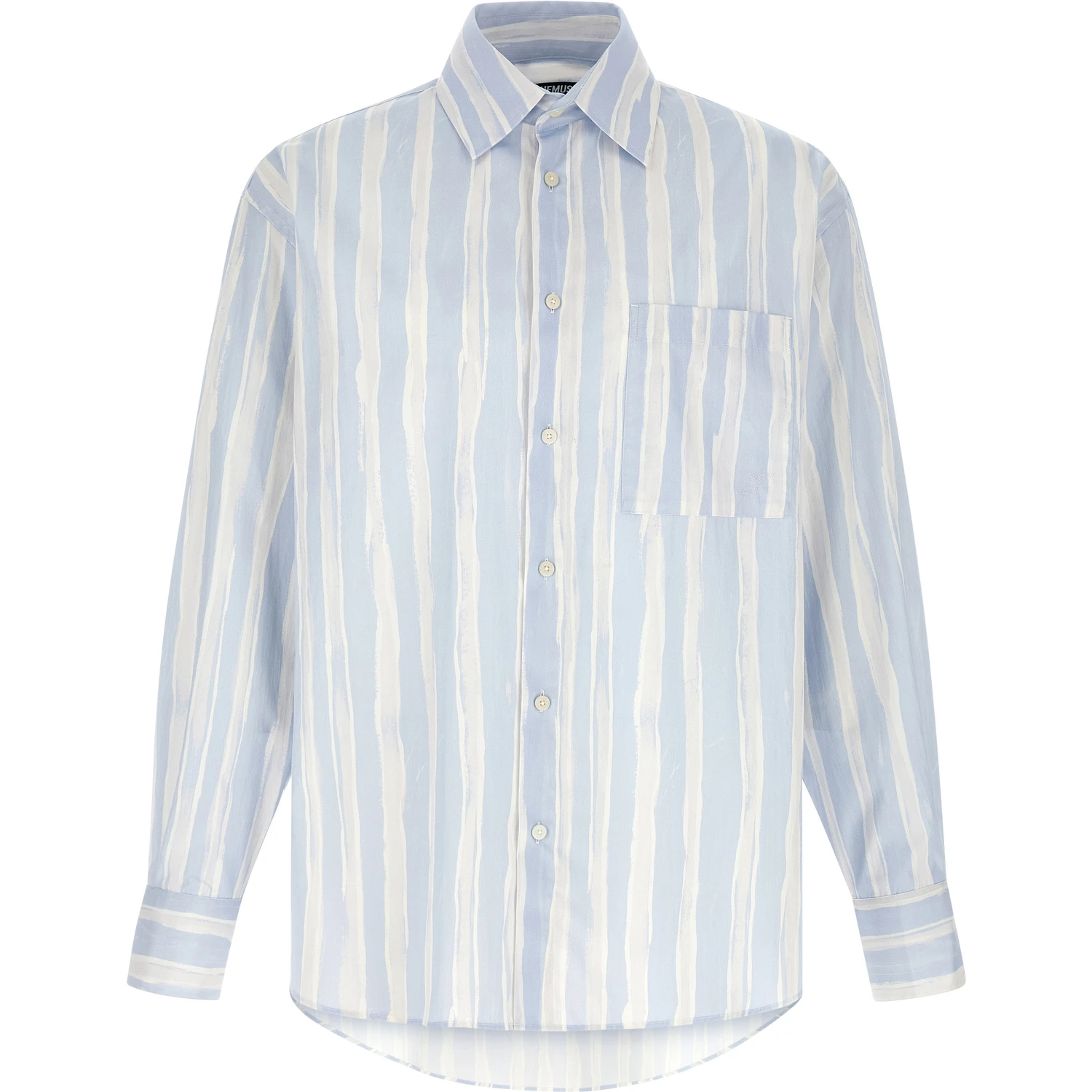 Blue Cotton Blouse