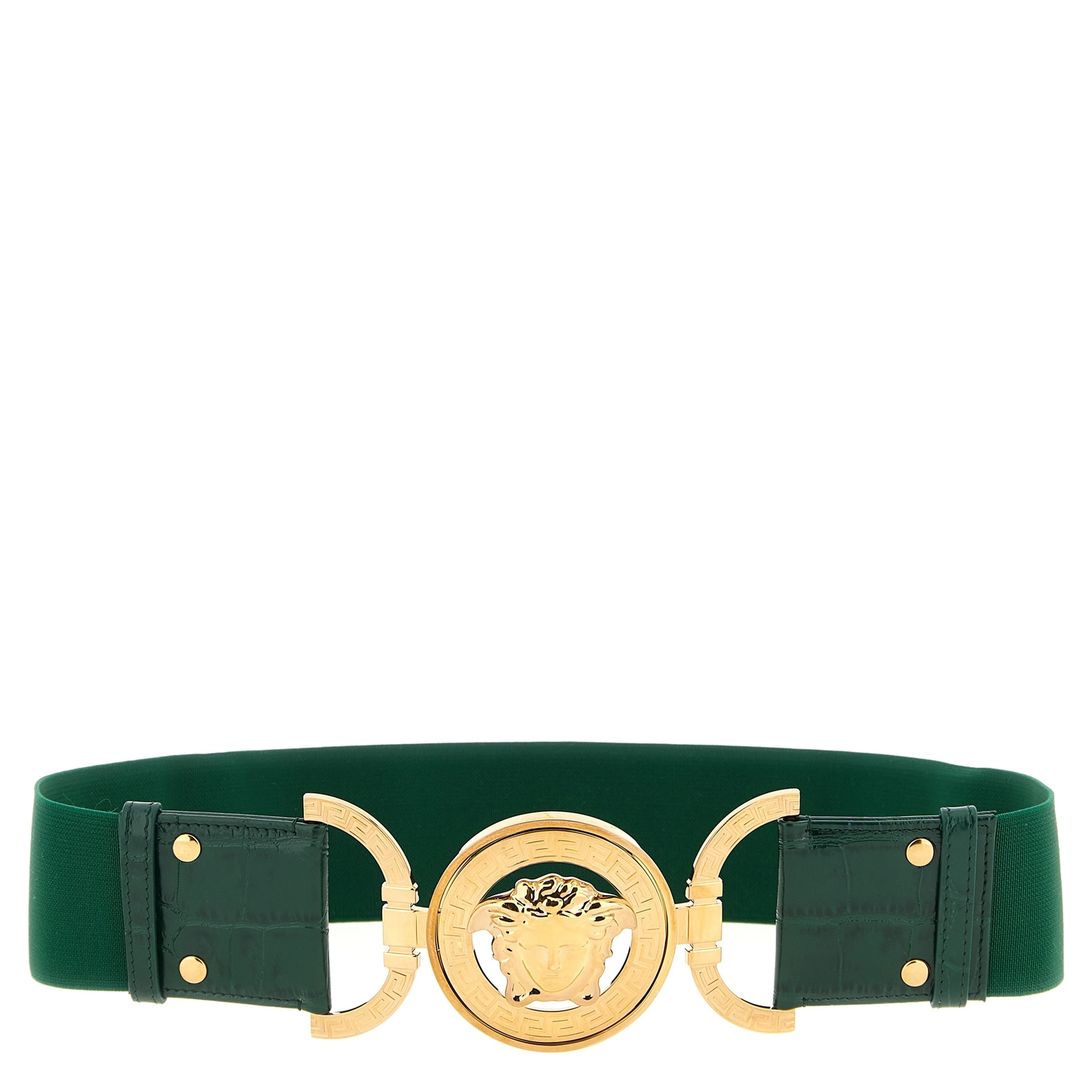 Bicolor Calfskin Regular Belt