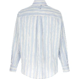 Blue Cotton Blouse