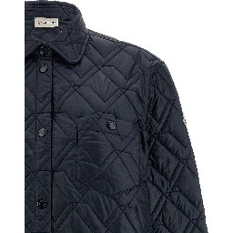 Blue Polyamide Shell Jacket