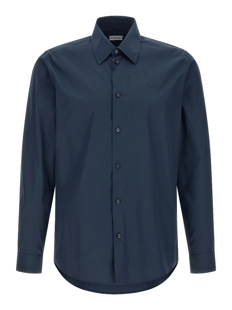 Blue Cotton Blouse