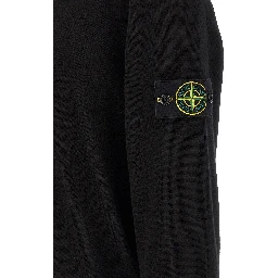 Black Cotton Cardigan